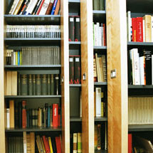 Regalssystem fr eine Hausbibliothek, Mnchen